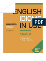 English Idioms in Use Advanced Book With Answers: Vocabulary Reference and Practice - Felicity O'Dell