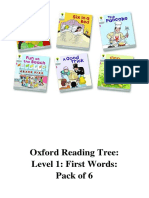 Oxford Reading Tree: Level 1: First Words: Pack of 6 - Roderick Hunt