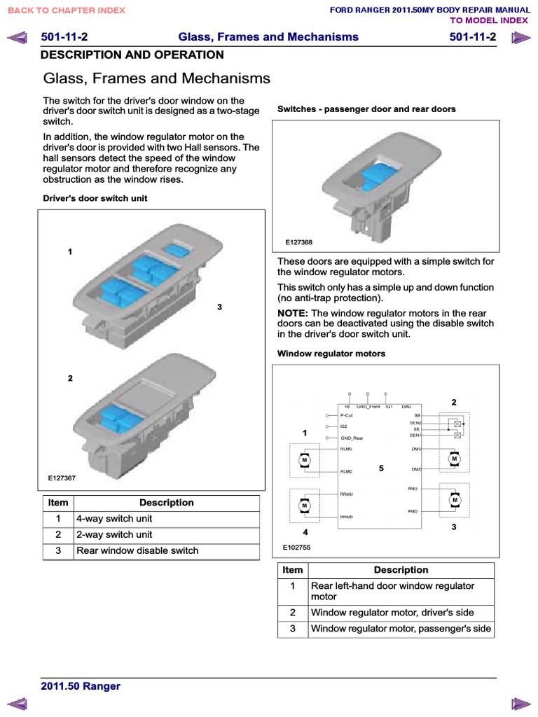 Ford Ranger Body Repair Manual101 | PDF | Ford Motor Company