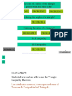The Sum of 2 Sides of The Triangle Greater Than The Other Side? Problem 1 Problem 2 Problem 3