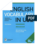 English Vocabulary in Use: Advanced Book With Answers and Enhanced Ebook: Vocabulary Reference and Practice - Michael McCarthy