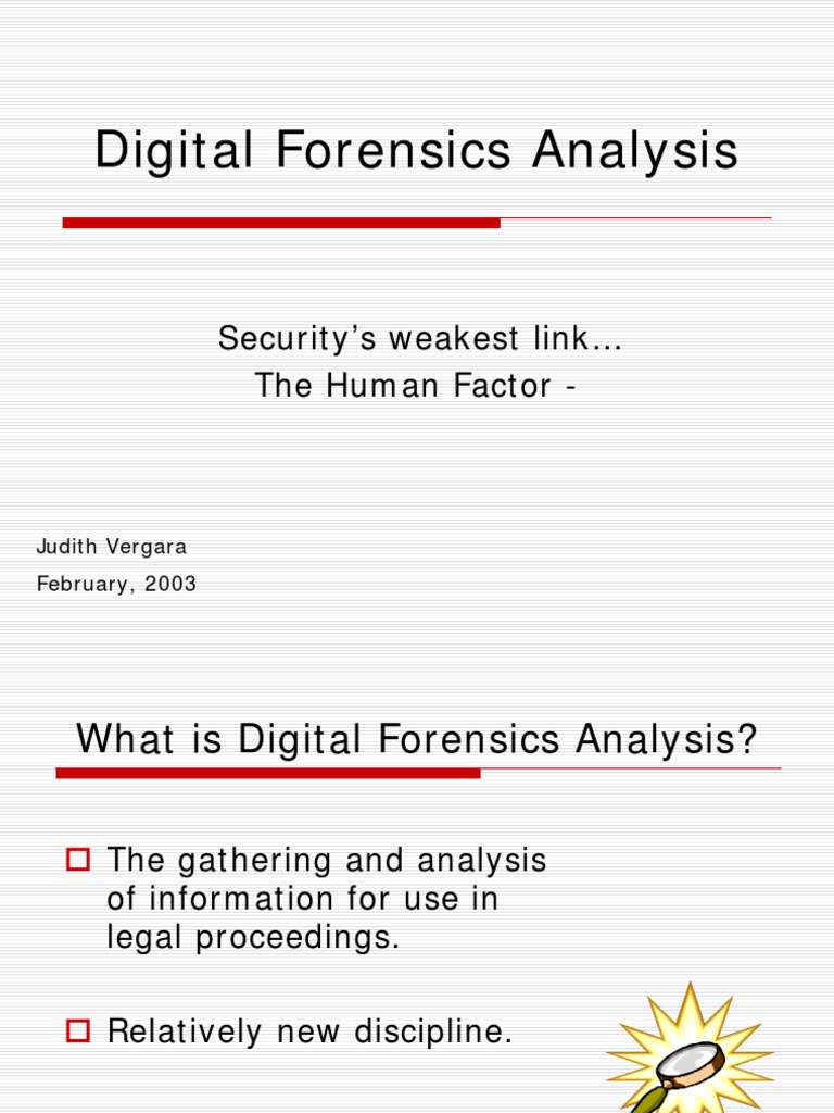 Digital Forensics: Science or Not? | PDF | Digital Forensics | Forensic ...