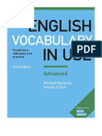 English Vocabulary in Use: Advanced Book With Answers: Vocabulary Reference and Practice - Michael McCarthy