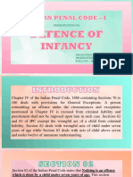 IPC Defence of Infancy Presentation