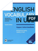 English Vocabulary in Use Upper-Intermediate Book With Answers and Enhanced Ebook: Vocabulary Reference and Practice - Michael McCarthy