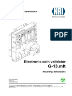 G-13.mft: Electronic Coin Validator