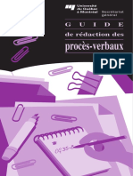 Guide Redaction Proces Verbaux