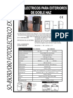 Sensor Fotoelectrico CATALOGO SO-BS030-060