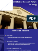 Why Nih Clinical Research Matters