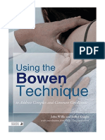 Using the Bowen Technique to Address Complex and Common Conditions - Complementary Medicine