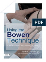Using The Bowen Technique To Address Complex and Common Conditions - Complementary Medicine