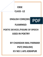 Poetic Devices Class 12