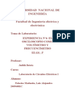 El Osciloscopio Como Voltímetro y Frecuencímetro Informe Previo 4