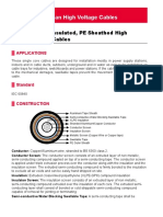 Caledonian High Voltage XLPE Cables