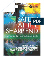 0754646009-Safety at The Sharp End by Rhona Flin