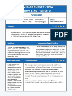 Atividade Substitutiva - Direito Penal