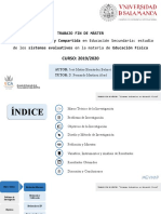 Evaluación en Educación Física