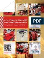 SyncroFlo Fire Pumps Brochure & Certifications (UL, FM)