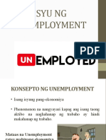 Isyu NG Unemployment