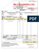 Gayatri Trading Co.: Tax Invoice