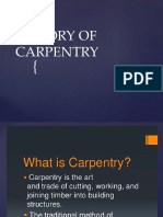 History of Carpentry