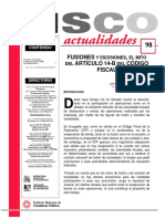 Fiscoactualidades - 98 FUSION Y ESICION