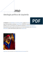 Chavismo - Wikipedia, La Enciclopedia Libre