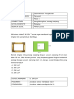 Soal Akm Numerasi Paket D