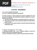 Repetition Structures Python