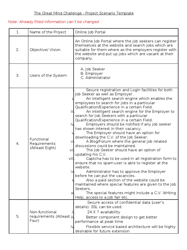 Filling Forms Online Job Portal