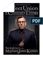 A Perfect Union of Contrary Things - Maynard James Keenan