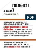Deontological Ethics Chapter 6