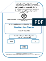 TAG 0711.BTS - Gestion Des Stocks.2016. RAP .Tobeaurora