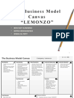 LEMONZO BUSINESS MODEL CANVAS