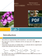 Glycosides Cardio Active Glycosides: Pharmacognosy 3rd Class, 1st Semester