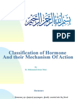 Classification of Hormone and Their Mechanism of Action