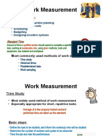 Work Measurement: Vital Inputs For