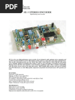 Se-3 Stereo Encoder: PCS Electronics