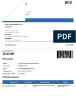 Payment Detail Perjalanan