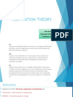 Lecture 5 MOTIVATION THEORY (DMTZ)