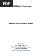 Module 3 Computer Network Security