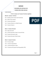 Ignou, Course Outline