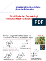 13 A. BBRP Sintesis Sederhana (Hasil Bahan Alam)