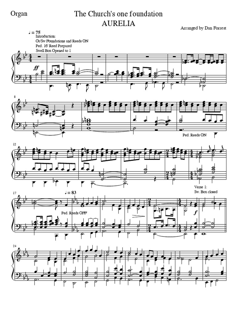 the-church-s-one-foundation-aurelia-edited-version-pipe-organ