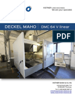 DECKEL MAHO - DMC - 64 - V - Linear