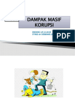 Dampak Masif Korupsi