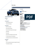 2011 F-150 FX4 Colors and Pricing