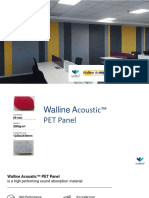 Acoustic Panel Technical Specifications