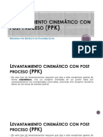 7 - Levantamiento Cinemático Con Post Proceso (PPK)