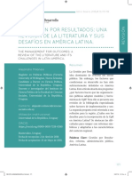Factores que influyen en la adopción de la Gestión por Resultados en América Latina